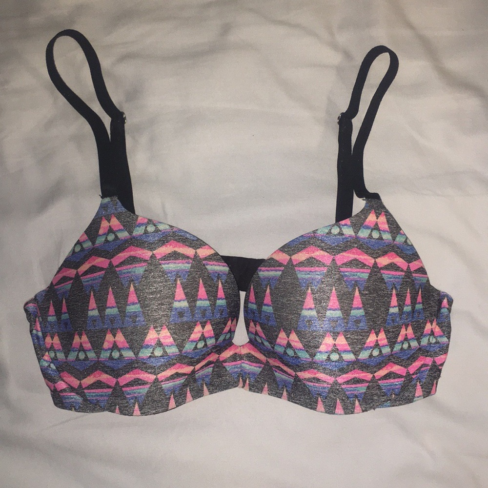 Pink Push-Up Bra 36C